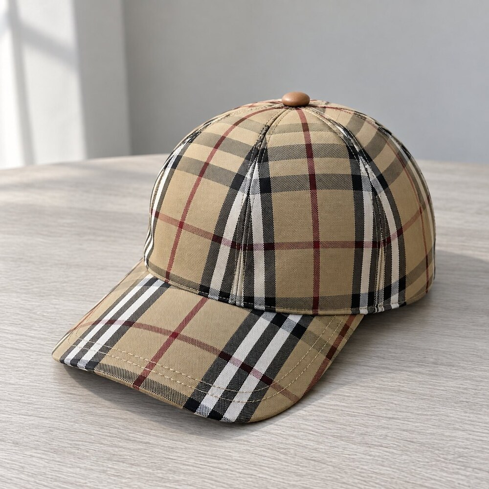 Burberry Vintage Check Baseball Cap - Picture 4 of 6